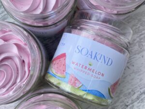 Watermelon - Whipped Soap (allergen-free)